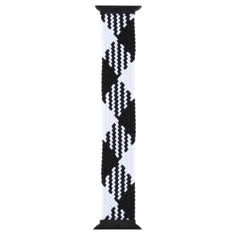 Plastic Buckle Mixed Color Nylon Braided Single Loop Replacement Watchbands For Apple Watch Series 6 & SE & 5 & 4 40mm / 3 & 2 & 1 38mm, S, M, L, XL