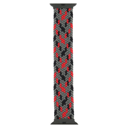 Plastic Buckle Mixed Color Nylon Braided Single Loop Replacement Watchbands For Apple Watch Series 6 & SE & 5 & 4 40mm / 3 & 2 & 1 38mm, S, M, L, XL