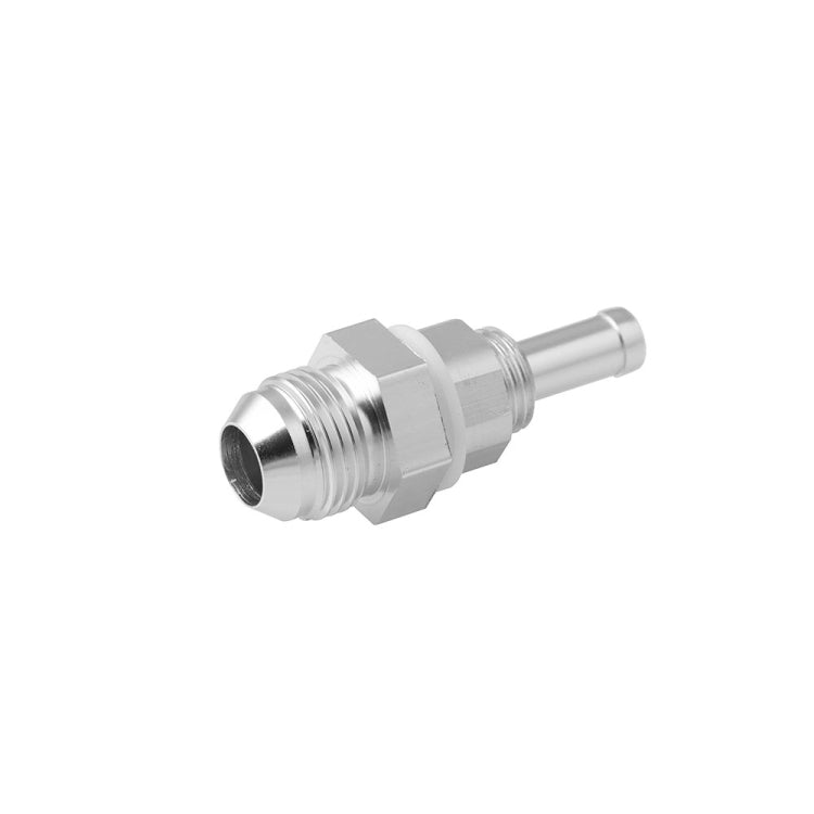 AN8 Straight to 3/8 inch Hose Barb Double Fuel Pump Tank Fitting Bulkhead Adapter Fitting, HF073-S AN8 3/8