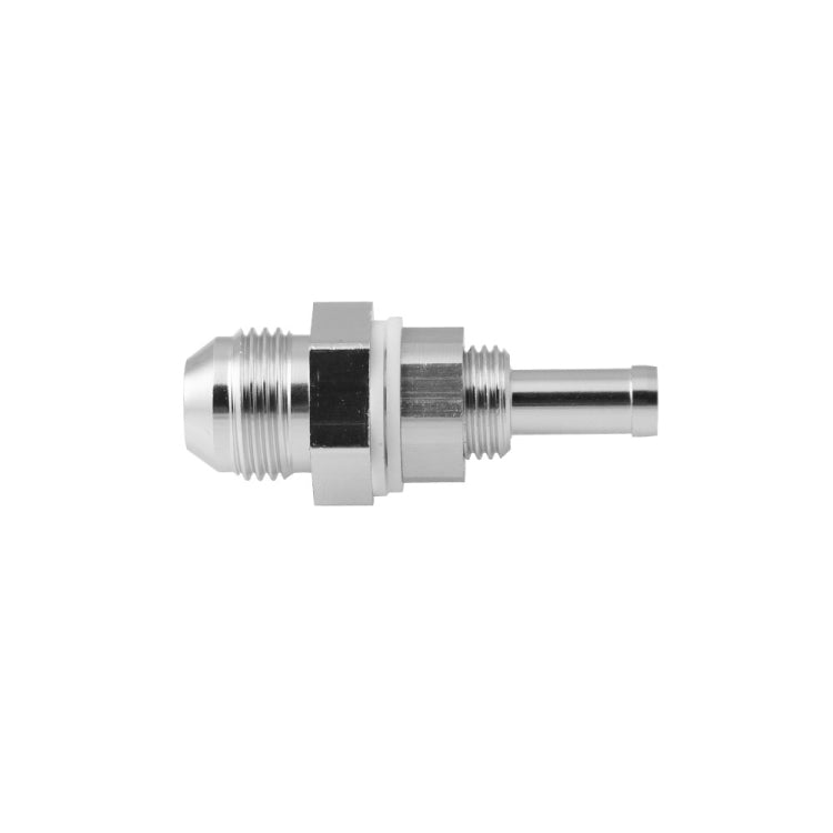AN8 Straight to 3/8 inch Hose Barb Double Fuel Pump Tank Fitting Bulkhead Adapter Fitting, HF073-S AN8 3/8