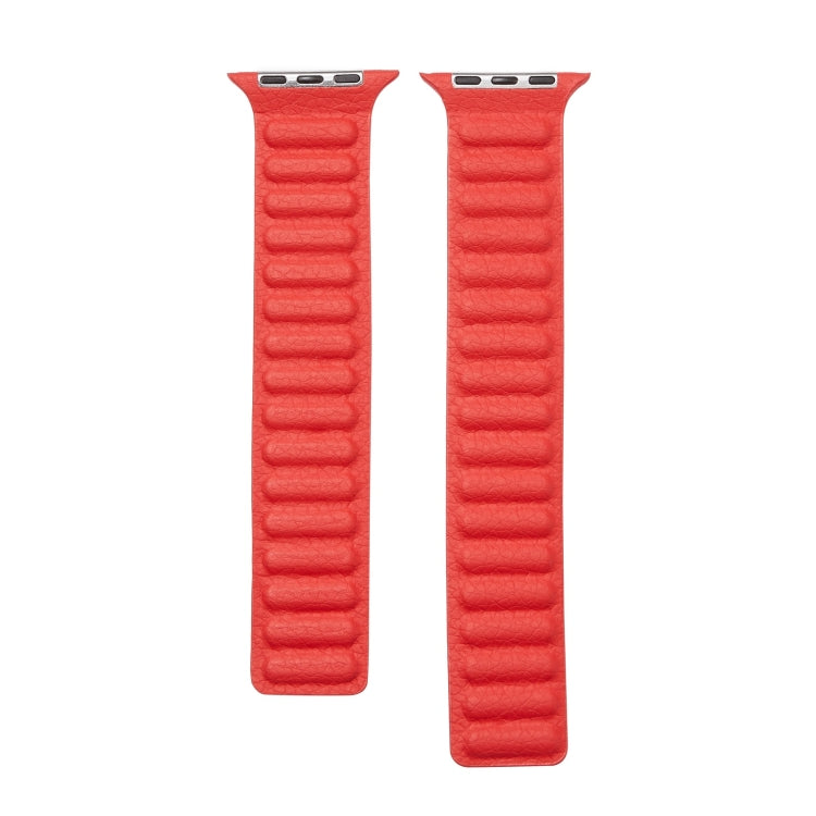 Loop Leather Watchband For Apple Watch Series 6 & SE & 5 & 4 40mm / 3 & 2 & 1 38mm, For Apple Watch Series 7 41mm / 6 & SE & 5 & 4 40mm / 3 & 2 & 1 38mm