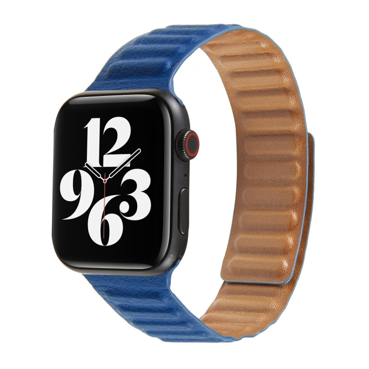 Loop Leather Watchband For Apple Watch Series 6 & SE & 5 & 4 44mm / 3 & 2 & 1 42mm, For Apple Watch Series 7 45mm / 6 & SE & 5 & 4 44mm / 3 & 2 & 1 42mm