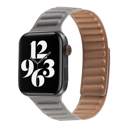 Loop Leather Watchband For Apple Watch Series 6 & SE & 5 & 4 44mm / 3 & 2 & 1 42mm, For Apple Watch Series 7 45mm / 6 & SE & 5 & 4 44mm / 3 & 2 & 1 42mm