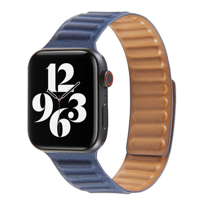 Loop Leather Watchband For Apple Watch Series 6 & SE & 5 & 4 44mm / 3 & 2 & 1 42mm, For Apple Watch Series 7 45mm / 6 & SE & 5 & 4 44mm / 3 & 2 & 1 42mm