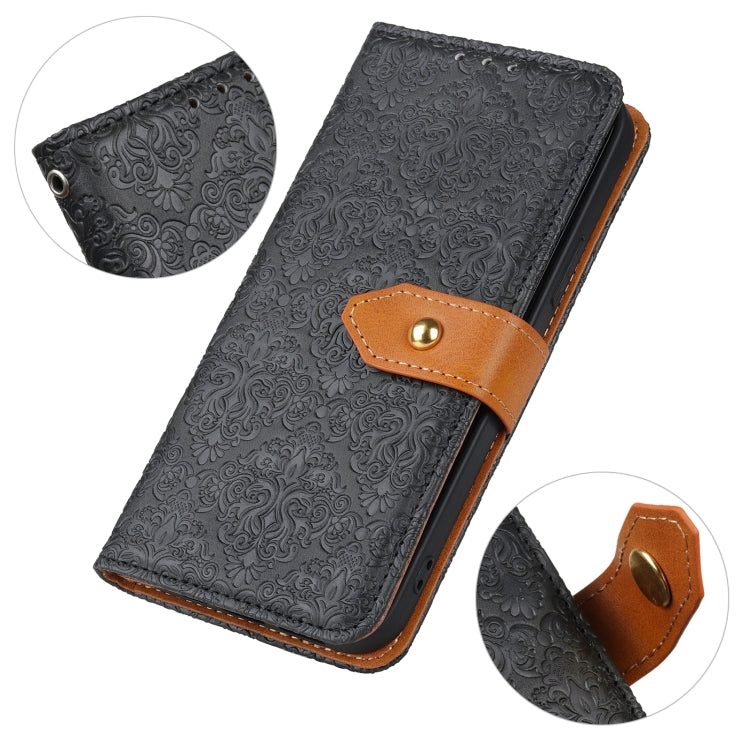 European Floral Embossed Copper Buckle Horizontal Flip PU Leather Case with Holder & Card Slots & Wallet & Photo Frame, For Xiaomi Mi 10 Lite 5G, For Xiaomi Mi 10T Lite 5G, For Sony Xperia L4, For Xiaomi Mi 10T & 10T Pro, For Sony Xperia 1 II          ...