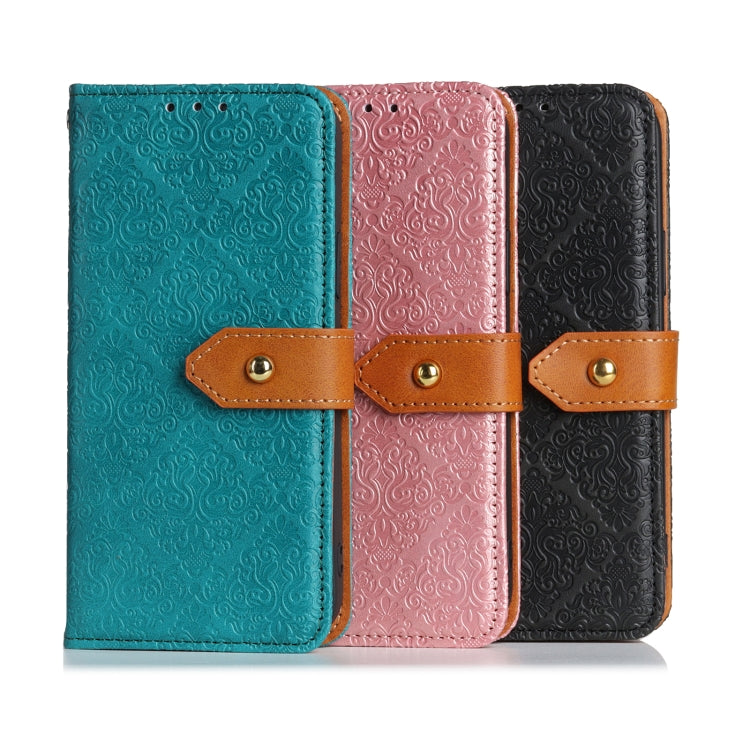 European Floral Embossed Copper Buckle Horizontal Flip PU Leather Case with Holder & Card Slots & Wallet & Photo Frame, For Xiaomi Mi 10 Lite 5G, For Xiaomi Mi 10T Lite 5G, For Sony Xperia L4, For Xiaomi Mi 10T & 10T Pro, For Sony Xperia 1 II          ...