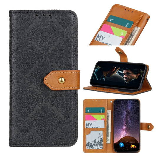 European Floral Embossed Copper Buckle Horizontal Flip PU Leather Case with Holder & Card Slots & Wallet & Photo Frame, For OPPO A52 / A72 / A92, For OPPO Realme 6, For OPPO Realme C12, For OPPO Reno4 4G, For OPPO Reno4 5G, For OPPO Reno4 Pro 4G       ...