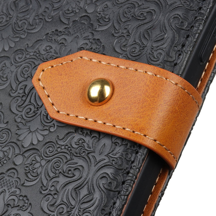 European Floral Embossed Copper Buckle Horizontal Flip PU Leather Case with Holder & Card Slots & Wallet & Photo Frame, For OPPO A52 / A72 / A92, For OPPO Reno4 5G, For OPPO Reno5 5G, For OPPO Reno5 Pro Plus, For OPPO Reno5 Pro, For vivo V20, For vivo Y20