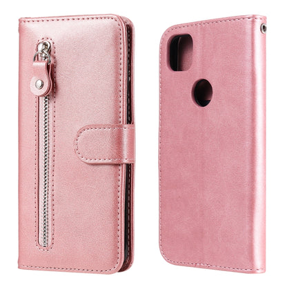 Fashion Calf Texture Zipper Horizontal Flip Leather Case with Holder & Card Slots & Wallet, For OPPO F17 Pro / A93, For OPPO Realme 5 / 5s / C3, For Google Pixel 4a 4G, For Google Pixel 5 XL / Pixel 4a 5G, For Xiaomi Poco M3 / Redmi Note 9 4G          ...