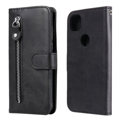 Fashion Calf Texture Zipper Horizontal Flip Leather Case with Holder & Card Slots & Wallet, For OPPO F17 Pro / A93, For OPPO Realme 5 / 5s / C3, For Google Pixel 4a 4G, For Google Pixel 5 XL / Pixel 4a 5G, For Xiaomi Poco M3 / Redmi Note 9 4G          ...