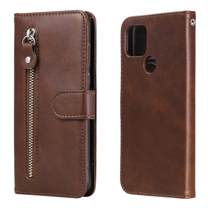 Fashion Calf Texture Zipper Horizontal Flip Leather Case with Holder & Card Slots & Wallet, For OPPO F17 Pro / A93, For OPPO Realme 5 / 5s / C3, For Google Pixel 4a 4G, For Google Pixel 5 XL / Pixel 4a 5G, For Xiaomi Poco M3 / Redmi Note 9 4G          ...