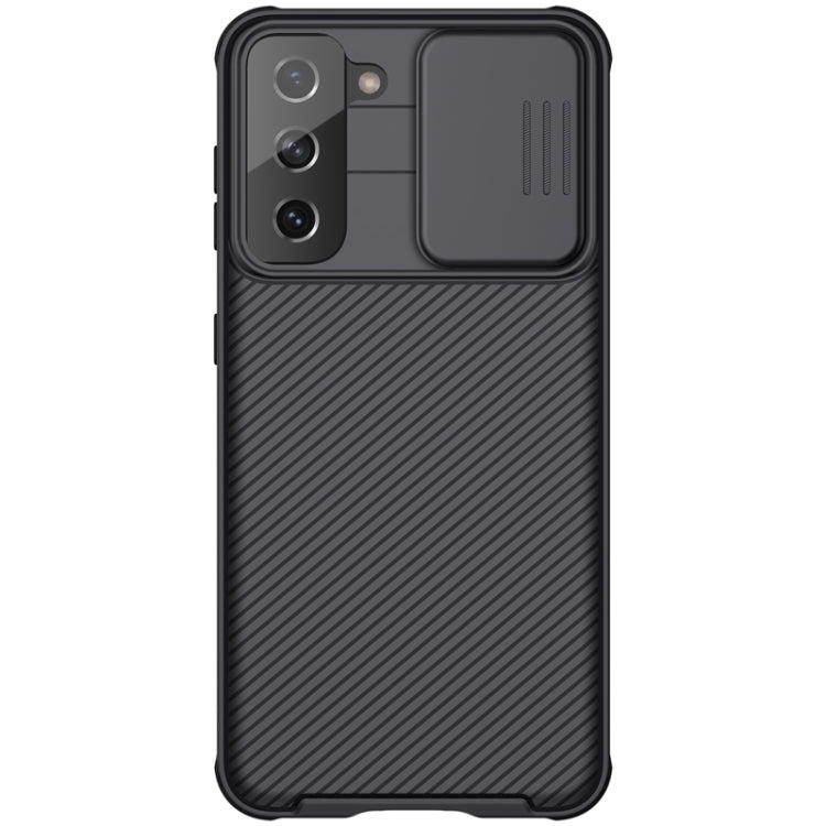 NILLKIN Black Mirror Pro Series Camshield Full Coverage Dust-proof Scratch Resistant Phone Case, For Samsung Galaxy S21 5G