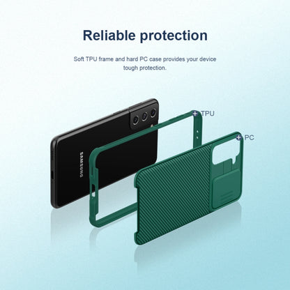 NILLKIN Black Mirror Pro Series Camshield Full Coverage Dust-proof Scratch Resistant Phone Case, For Samsung Galaxy S21 5G