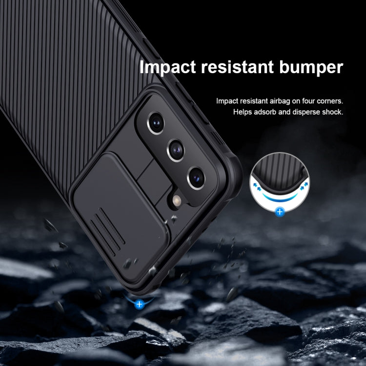 NILLKIN Black Mirror Pro Series Camshield Full Coverage Dust-proof Scratch Resistant Phone Case, For Samsung Galaxy S21 5G