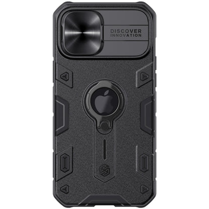 NILLKIN Shockproof CamShield Armor Protective Case with Invisible Ring Holder, For iPhone 12 Pro Max