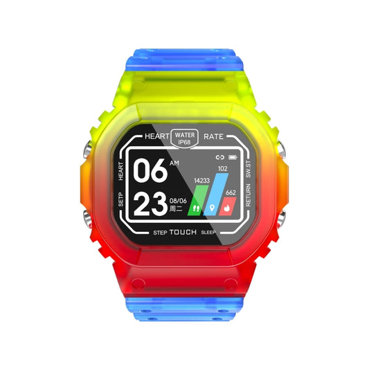 K16 1.14 inch TFT Color Screen IP68 Waterproof Smart Watch, Support Bluetooth Music / Sleep Monitoring / Heart Rate Monitoring