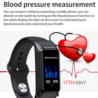 X4 1.14 inch HD Screen Bluetooth Earphone Smart Bracelet, Support Sleep Monitoring / Body Temperature Monitoring / Heart Rate Monitoring