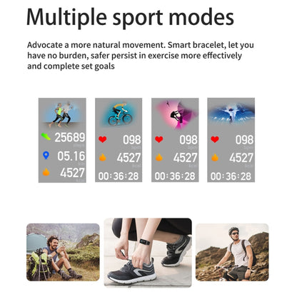 X4 1.14 inch HD Screen Bluetooth Earphone Smart Bracelet, Support Sleep Monitoring / Body Temperature Monitoring / Heart Rate Monitoring