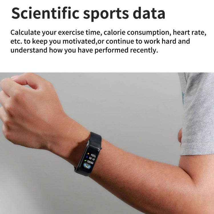 X4 1.14 inch HD Screen Bluetooth Earphone Smart Bracelet, Support Sleep Monitoring / Body Temperature Monitoring / Heart Rate Monitoring