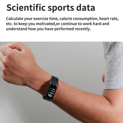 X4 1.14 inch HD Screen Bluetooth Earphone Smart Bracelet, Support Sleep Monitoring / Body Temperature Monitoring / Heart Rate Monitoring