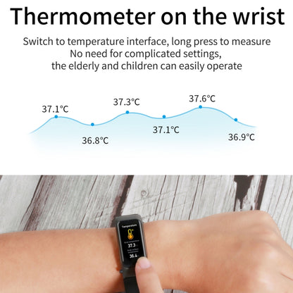 X4 1.14 inch HD Screen Bluetooth Earphone Smart Bracelet, Support Sleep Monitoring / Body Temperature Monitoring / Heart Rate Monitoring