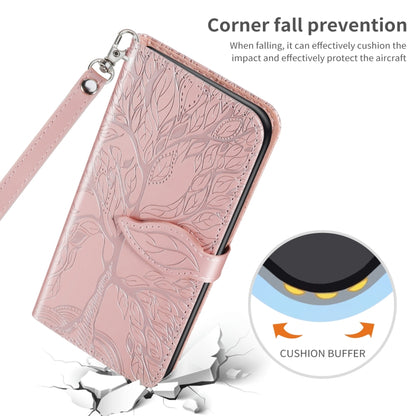 Life of Tree Embossing Pattern Horizontal Flip Leather Case with Holder & Card Slot & Wallet & Photo Frame & Lanyard, For Google Pixel 4a, For Google Pixel 4a 5G, For Google Pixel 5, For Xiaomi Redmi K30
