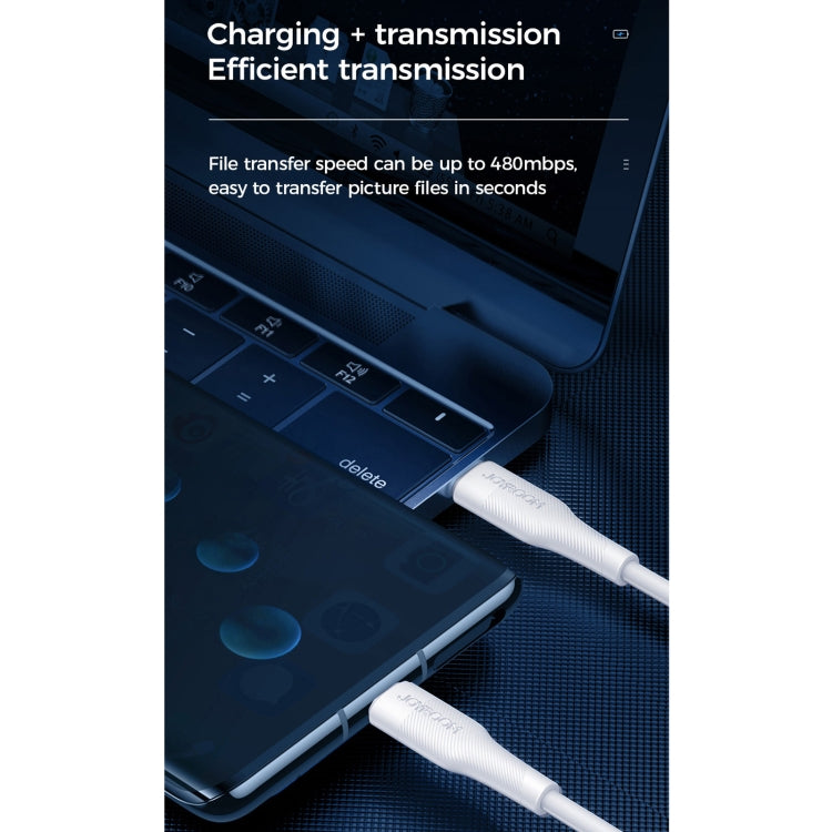 JOYROOM S-1230M3 60W PD Type-C / USB-C to Type-C / USB-C Fast Charging Data Cable