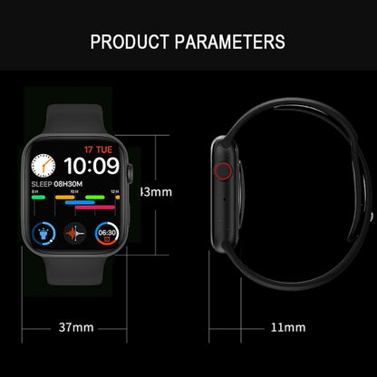 DW35PRO 1.75 inch Color Screen IPX7 Waterproof Smart Watch, Support Bluetooth Answer & Reject / Sleep Monitoring / Heart Rate Monitoring, Style: Silicone Strap, Silicone Strap(Red), Silicone Strap(White), Silicone Strap(Pink), Silicone Strap(Blue)     ...