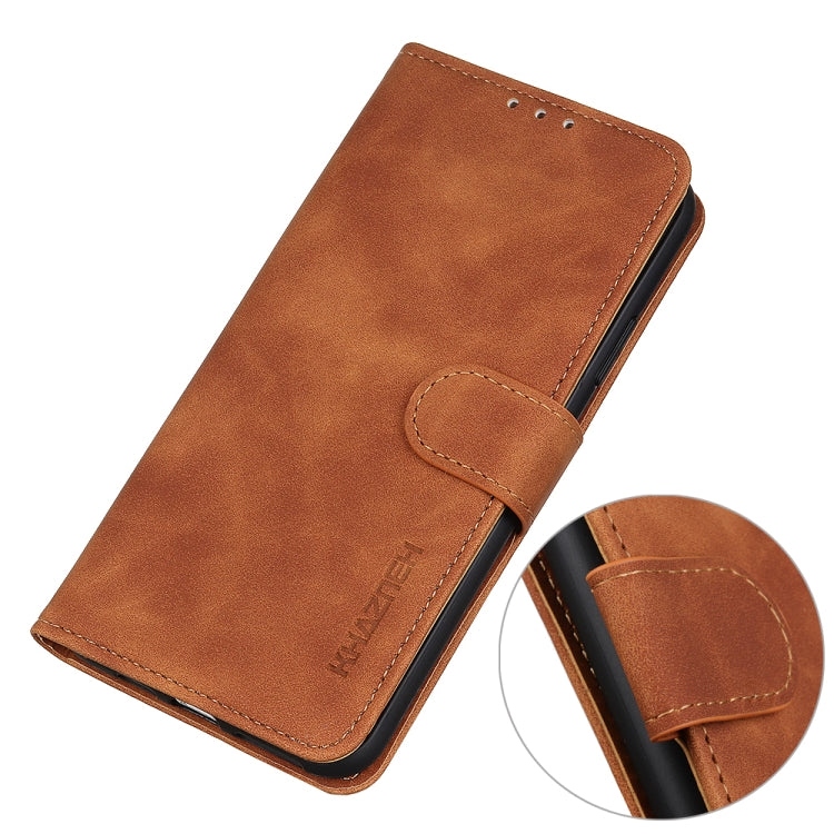 KHAZNEH Retro Texture PU + TPU Horizontal Flip Leather Case with Holder & Card Slots & Wallet, For Google Pixel 5A 5G, For Xiaomi Redmi K40 / K40 Pro / Mi 11i / Poco F3