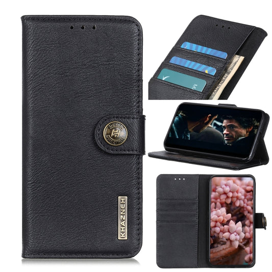 KHAZNEH Cowhide Texture Horizontal Flip Leather Case with Holder & Card Slots & Wallet, For Xiaomi Redmi K40 / K40 Pro / Mi 11i / Poco F3
