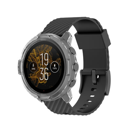 For Suunto 7 Half Coverage Hollowed TPU Protective Case, For Suunto 7