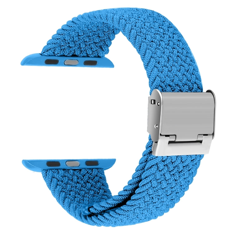 Braided + Stainless Steel Replacement Watchbands For Apple Watch Series 6 & SE & 5 & 4 40mm / 3 & 2 & 1 38mm, For Apple Watch Series 8&7 41mm / SE 2&6&SE&5&4 40mm / 3&2&1 38mm, For Apple Watch Series 7 41mm / 6 & SE & 5 & 4 40mm������������������������...