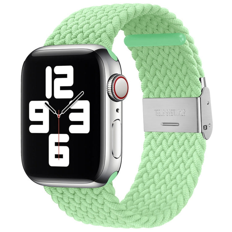 Braided + Stainless Steel Replacement Watchbands For Apple Watch Series 6 & SE & 5 & 4 44mm / 3 & 2 & 1 42mm