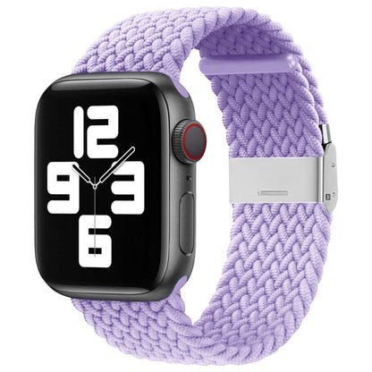 Braided + Stainless Steel Replacement Watchbands For Apple Watch Series 6 & SE & 5 & 4 44mm / 3 & 2 & 1 42mm