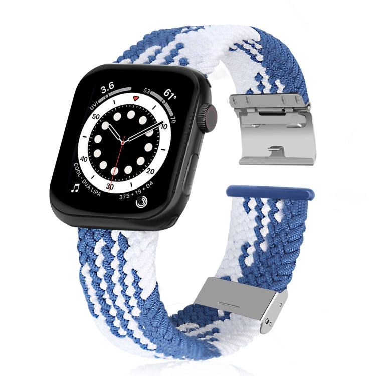 Braided + Stainless Steel Replacement Watchbands For Apple Watch Series 6 & SE & 5 & 4 44mm / 3 & 2 & 1 42mm, For Apple Watch Ultra 49mm / Series 8&7 45mm / SE 2&6&SE&5&4 44mm / 3&2&1 42mm, For Apple Watch Series 7 45mm / 6 & SE & 5 & 4 44mm�����������...