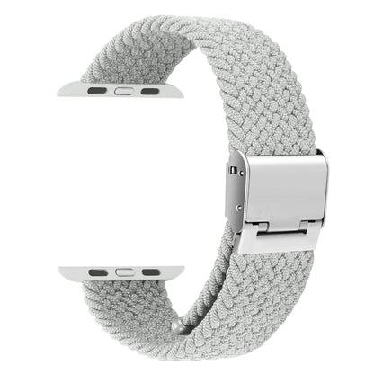 Braided + Stainless Steel Replacement Watchbands For Apple Watch Series 6 & SE & 5 & 4 44mm / 3 & 2 & 1 42mm, For Apple Watch Ultra 49mm / Series 8&7 45mm / SE 2&6&SE&5&4 44mm / 3&2&1 42mm, For Apple Watch Series 7 45mm / 6 & SE & 5 & 4 44mm           ...