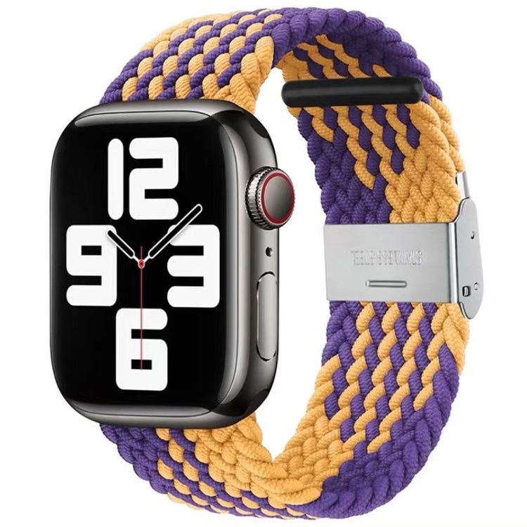 Braided + Stainless Steel Replacement Watchbands For Apple Watch Series 6 & SE & 5 & 4 44mm / 3 & 2 & 1 42mm, For Apple Watch Ultra 49mm / Series 8&7 45mm / SE 2&6&SE&5&4 44mm / 3&2&1 42mm, For Apple Watch Series 7 45mm / 6 & SE & 5 & 4 44mm�����������...