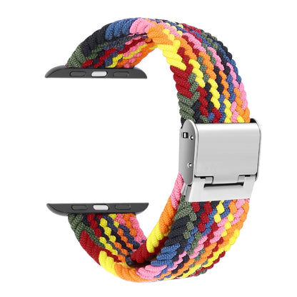 Braided + Stainless Steel Replacement Watchbands For Apple Watch Series 6 & SE & 5 & 4 44mm / 3 & 2 & 1 42mm, For Apple Watch Ultra 49mm / Series 8&7 45mm / SE 2&6&SE&5&4 44mm / 3&2&1 42mm, For Apple Watch Series 7 45mm / 6 & SE & 5 & 4 44mm�����������...