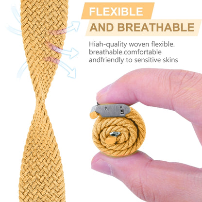 Braided + Stainless Steel Replacement Watchbands For Apple Watch Series 6 & SE & 5 & 4 44mm / 3 & 2 & 1 42mm