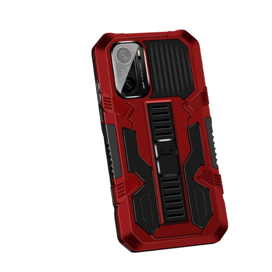 Vanguard Warrior All Inclusive Double-color Shockproof TPU + PC Protective Case with Holder, For OPPO Realme C21 / C20, For Xiaomi Redmi K40 / K40 Pro, For Xiaomi Mi 11, For Xiaomi Mi 11X, For Xiaomi Poco F3, For Xiaomi Redmi Note 10 / 10S             ...
