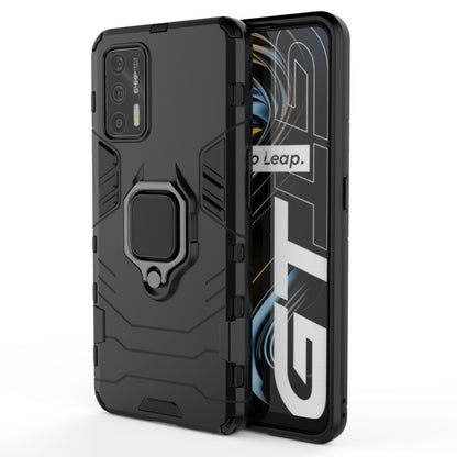 PC + TPU Shockproof Protective Case with Magnetic Ring Holder, For OPPO Realme GT 5G