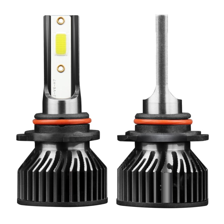 2 PCS DC9-36V / 25W / 6000K / 2500LM IP68 Waterproof Car LED Headlight, F2 9005 / HB3 / H10