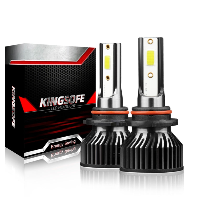 2 PCS DC9-36V / 25W / 6000K / 2500LM IP68 Waterproof Car LED Headlight, F2 9005 / HB3 / H10