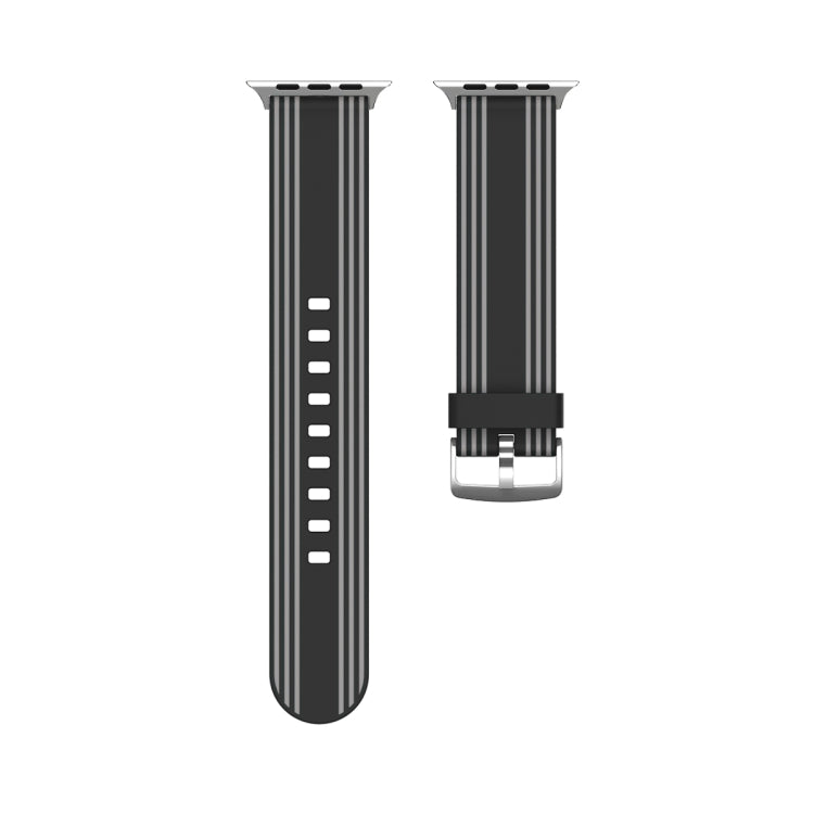 Silicone Replaceable Watch Strap, For Apple Watch Ultra 49mm / Series 8&7 45mm / SE 2&6&SE&5&4 44mm / 3&2&1 42mm, For Apple Watch Series 8&7 41mm / SE 2&6&SE&5&4 40mm / 3&2&1 38mm, For Apple Watch Series 7 45mm / 6 & SE & 5 & 4 44mm / 3 & 2 & 1 42mm���...