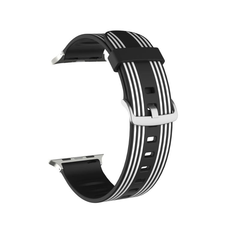 Silicone Replaceable Watch Strap, For Apple Watch Ultra 49mm / Series 8&7 45mm / SE 2&6&SE&5&4 44mm / 3&2&1 42mm, For Apple Watch Series 8&7 41mm / SE 2&6&SE&5&4 40mm / 3&2&1 38mm, For Apple Watch Series 7 45mm / 6 & SE & 5 & 4 44mm / 3 & 2 & 1 42mm���...