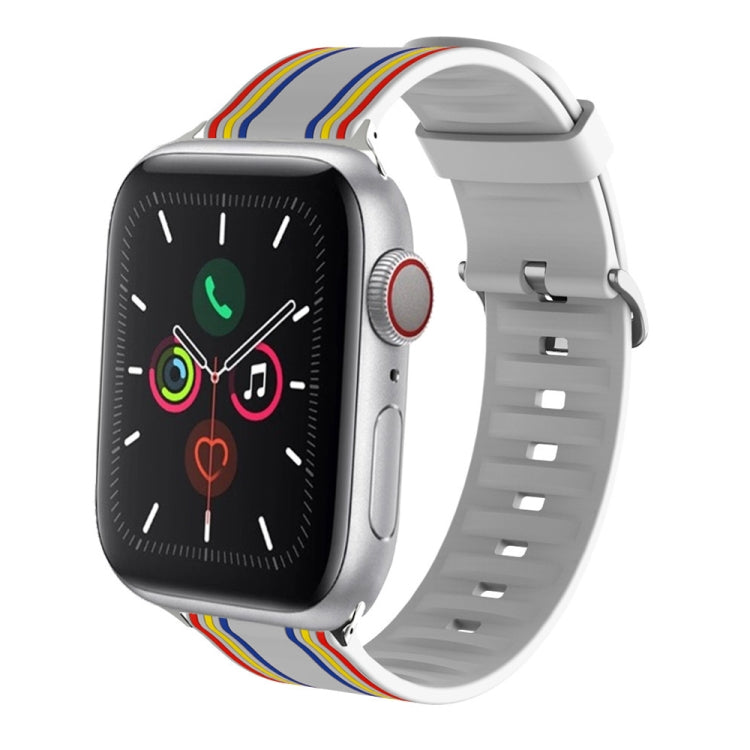Silicone Replaceable Watch Strap, For Apple Watch Ultra 49mm / Series 8&7 45mm / SE 2&6&SE&5&4 44mm / 3&2&1 42mm, For Apple Watch Series 8&7 41mm / SE 2&6&SE&5&4 40mm / 3&2&1 38mm, For Apple Watch Series 7 45mm / 6 & SE & 5 & 4 44mm / 3 & 2 & 1 42mm���...