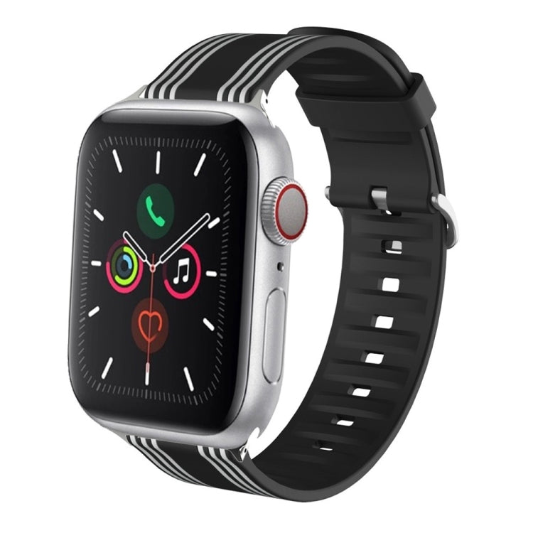Silicone Replaceable Watch Strap, For Apple Watch Ultra 49mm / Series 8&7 45mm / SE 2&6&SE&5&4 44mm / 3&2&1 42mm, For Apple Watch Series 8&7 41mm / SE 2&6&SE&5&4 40mm / 3&2&1 38mm, For Apple Watch Series 7 45mm / 6 & SE & 5 & 4 44mm / 3 & 2 & 1 42mm���...