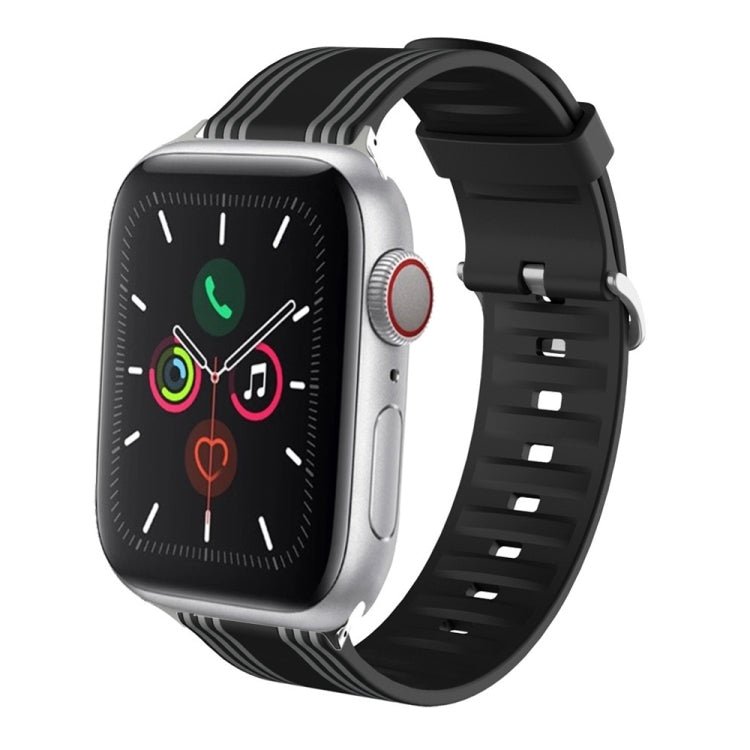 Silicone Replaceable Watch Strap, For Apple Watch Ultra 49mm / Series 8&7 45mm / SE 2&6&SE&5&4 44mm / 3&2&1 42mm, For Apple Watch Series 8&7 41mm / SE 2&6&SE&5&4 40mm / 3&2&1 38mm, For Apple Watch Series 7 45mm / 6 & SE & 5 & 4 44mm / 3 & 2 & 1 42mm���...