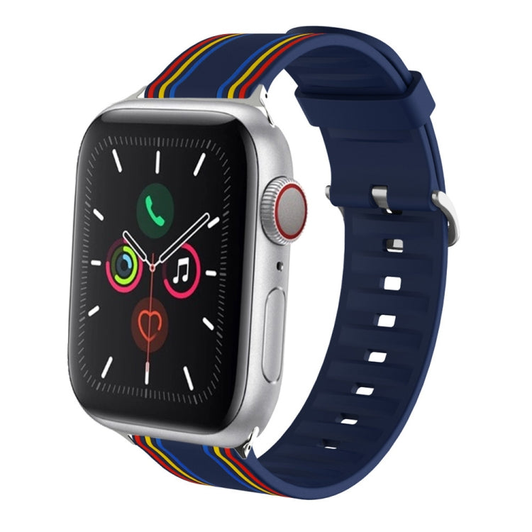 Silicone Replaceable Watch Strap, For Apple Watch Ultra 49mm / Series 8&7 45mm / SE 2&6&SE&5&4 44mm / 3&2&1 42mm, For Apple Watch Series 8&7 41mm / SE 2&6&SE&5&4 40mm / 3&2&1 38mm, For Apple Watch Series 7 45mm / 6 & SE & 5 & 4 44mm / 3 & 2 & 1 42mm���...