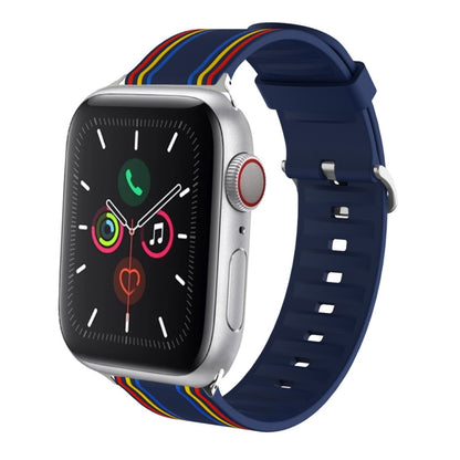 Silicone Replaceable Watch Strap, For Apple Watch Ultra 49mm / Series 8&7 45mm / SE 2&6&SE&5&4 44mm / 3&2&1 42mm, For Apple Watch Series 8&7 41mm / SE 2&6&SE&5&4 40mm / 3&2&1 38mm, For Apple Watch Series 7 45mm / 6 & SE & 5 & 4 44mm / 3 & 2 & 1 42mm���...